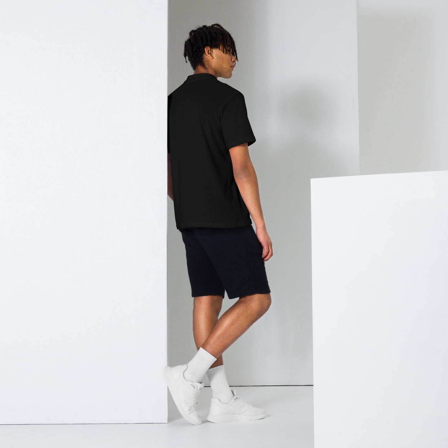 Logo Unisex pique polo shirt